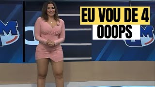 JORNALISTA EXAGERA MUITO E FALA PALAVRÃO AO VIVO 5 [upl. by Sinnal]