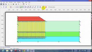 PLAXIS 2D TUTORIAL quotReinforcement of foundation road soft soil by Cement – Soil columnsquot Part3 [upl. by Britton]