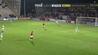 Morecambe 12 United  Bristol Street Motors Trophy highlights [upl. by Milda]