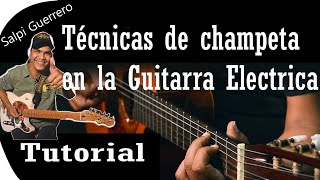 🎸Guitarra africana o champetua 💯con el Salpi Guerrero [upl. by Tadich]