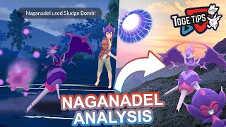 How Good is Naganadel  Pokemon Go Ultra Beast Analysis [upl. by Dauf928]