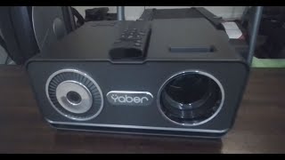 Yaber V10 Projector Full Review [upl. by Epillihp662]