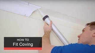 How to fit coving with Wickes [upl. by Orag]