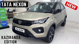 2022 Tata Nexon Kaziranga Edition Premium SUV  Ventilated Seats New Features Premium Interiors [upl. by Nevin]