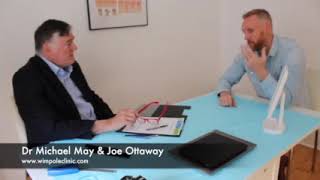 Dr Michael May and Joe Ottaway discuss Joes second hair transplant [upl. by Lavinie]