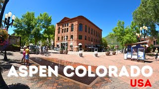 Aspen Colorado Walking Tour  Worlds Most Expensive Town [upl. by Hares]