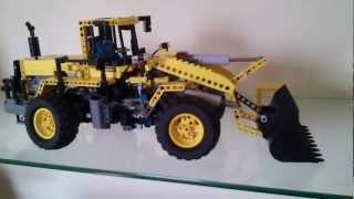 Lego Technic 8265  Front Loader  Motorized Power Functions [upl. by Els]