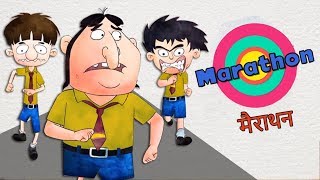 Marathon  Bandbudh Aur Budbak New Episode  Funny Hindi Cartoon For Kids [upl. by Allx]