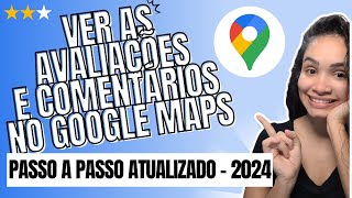 Como Ver Minhas Avaliações no Google [upl. by Yregerg222]