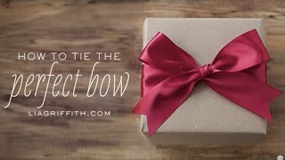 How to Tie the Perfect Bow [upl. by Vicki]