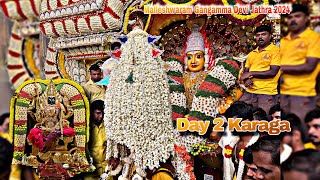 Malleshwaram Gangamma jatara day2 KARAGA 2024 [upl. by Odele]