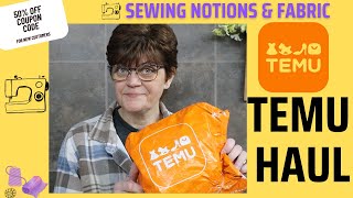 Temu SewingQuilting HaulAWESOME DUPES [upl. by Marlette363]