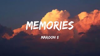 Maroon 5  Memories Justin Timberlake Lvly Mix Lyrics [upl. by Tatianas]