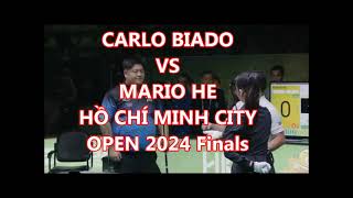 CARLO BIADO VS MARIO HE  HỒ CHÍ MINH CITY OPEN 2024 Finals BRTEF [upl. by Misha217]