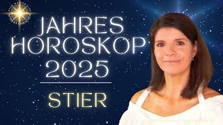 Stier Jahreshoroskop 2025 ✨Herausforderungen und Chancen für die ♉ URANUS wandert weiter [upl. by Urson]