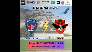 CAVAILLON  NICE  Nationale 23 10112024 [upl. by Nojad858]