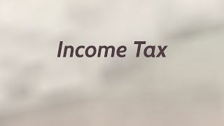 A101 Income tax introduction [upl. by Duke]