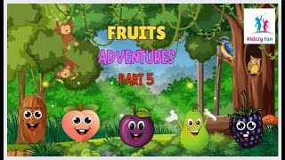 Fruits Names Part5 kids kidsvideo riddles fruits names learning kidslearning kidsfun viral [upl. by Elbertine16]