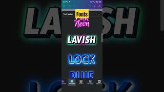 Cool Fonts Collection graphicdesign fonts creative neon [upl. by Nosduj]