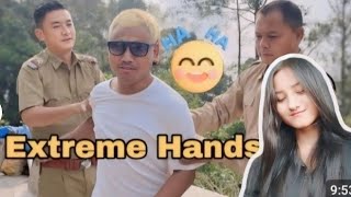 extreme Handsome  garima entertainment Part1  reaction video  funny comedy [upl. by Lerrud]