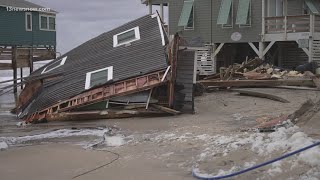 Another Rodanthe home collapses into ocean [upl. by Aikkan213]