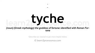 How to pronounce Tyche  English pronunciation [upl. by Medarda]