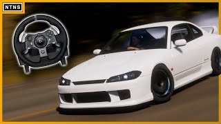 Forza Horizon 5  S15 Drift Build amp FIRST Wheel Gameplay FULL Customization [upl. by Htevi83]