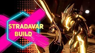 【Warframe】STRADAVAR PRIMEのビルド（３フォーマ） [upl. by Nekal419]