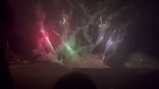 Aberystwyth Fireworks Display  Aberystwyth Rugby Club 2024 [upl. by Esorbma]