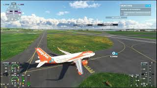 Microsoft flight sim Xbox series s isle of man to belfast aldergrove plus look around Airport [upl. by Katti]