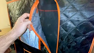 OneAmg Portable Sauna Review [upl. by Dola]