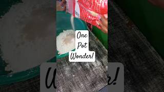 One Pot Wonder 🍲 food offgridliving offgridlovers cooking chapati dinner [upl. by Patt]