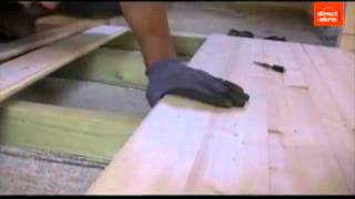 Installation chalet directabris  Etape 4  Le plancher [upl. by Nahem]