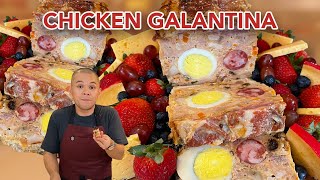 Chicken Galantina Recipe [upl. by Randi]