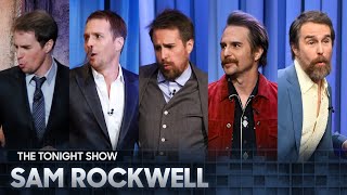 The Best of Sam Rockwell’s Tonight Show Entrances  The Tonight Show Starring Jimmy Fallon [upl. by Ettezil215]