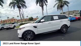 2022 Land Rover Range Rover Sport near me Naples Naples Park Bonita Springs Marco Island Fort M [upl. by Cormack490]