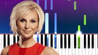 Sanna Nielsen  Undo eurovision Sweden Piano tutorial [upl. by Nedrah]