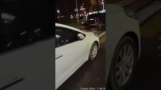 13112024 Алматы Абая Айтиева бросил авто на проезжей части 209AQZ05 [upl. by Tychon]