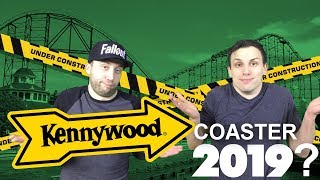 Kennywood  New Coaster in 2019 [upl. by Nolad]