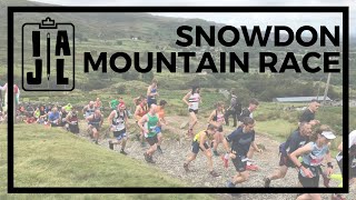 Snowdon International Race 2019  Running up Snowdon [upl. by Gnanmas]