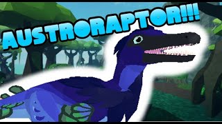 AUSTRORAPTOR JOINS PREHISTORIA  Austroraptor Showcase Roblox Prehistoria Part 12 [upl. by Edora]