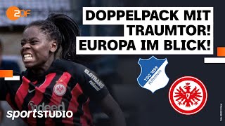 TSG Hoffenheim – Eintracht Frankfurt  FrauenBundesliga 20 Spieltag Saison 202324  sportstudio [upl. by Yrag]