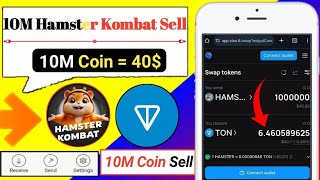 OMG 😱10M Hamster Kombat Token Sell Process  Hamster Kombat Coin sell  Hamster Kombat withdrawal 🔥 [upl. by Oalsecnew260]