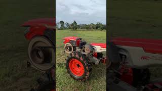 Running with Kubota ZT Tractor video channel vlog [upl. by Anilosi124]