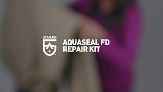 Aquaseal FD Repair Kit by GEAR AID [upl. by Rai]