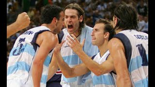 Atenas 2004 Argentina y día que le ganó al Team USA desde el vestuario [upl. by Navinod]