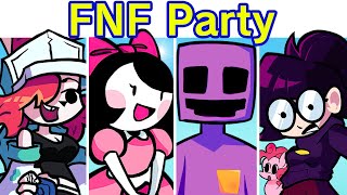 Friday Night Funkin VS Party Week Goodbye 2023  Skarlet Bunny BoyGirl MLP Pinkie Pie FNF Mod [upl. by Leanor988]