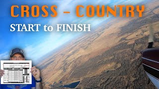 How to Fly a Cross Country with a NAV LOG PPL Lesson 49 [upl. by Kwon]