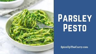 Parsley Pesto 10 Mins Only  Spice Up The Curry [upl. by Liddy]