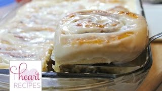 How to make Classic Cinnamon Rolls  I Heart Recipes [upl. by Pouncey]